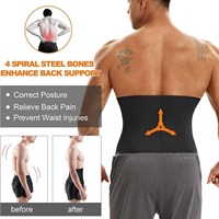 Ceinture de compression professionnelle personnalisable en néoprène, respirante, pour le sport et le fitness, avec soutien abdominal et fermeture éclair