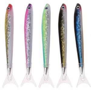 15 Bolígrafos de Gel Creativos con Diseño de Peces y Animales Marinos, Bolígrafos Creativos con Forma de Pez, Artículos de Papelería para Publicidad o Regalo por Pen Craft - Product Image 1