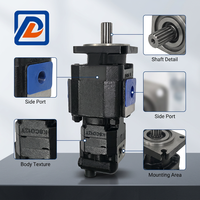 Pompe à engrenages hydraulique pour chargeuse sur pneus LW600FV, pompe de direction 803083409 HPT3 P124 10 Y030R certifiée CE