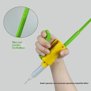 Pistola de pegamento manual industrial de 5-55CC, pegamento UV escrito a mano de un componente, varilla de empuje, escritor de pegamento manual con personalización OEM - Product Image 1
