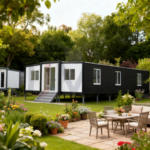 <span class=keywords><strong>Casa</strong></span> Container Prefabbricata Pieghevole Impermeabile Pronta per la Spedizione, Edificio Mobile Prefabbricato <span class=keywords><strong>in</strong></span> Acciaio Leggero per Uffici - Product Image 3