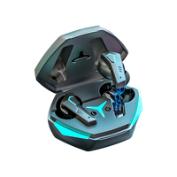 Écouteurs intra-auriculaires sans fil TWS BT haut de gamme à succès, longue autonomie, faible latence, pour le gaming RGB