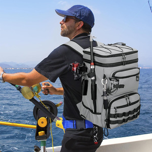 Nueva llegada reutilizable logotipo personalizado impreso portátil a prueba <span class=keywords><strong>de</strong></span> fugas aislado refrigerador mochila <span class=keywords><strong>bolsa</strong></span> para acampar al aire libre Picnics poliéster - Product Image 5