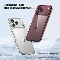 Étui rigide de luxe en PC pour iPhone 18 Pro Max, coque arrière antichoc pour iPhone 17 16 15 14 LM004