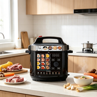 Cuisinière à pression électrique intelligente 5L 6L avec écran numérique, multifonction, appareil de cuisine