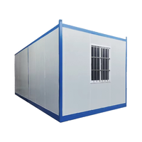 Bureau de chantier modulaire portable pour la construction, l'exploitation minière, l'entreposage, les guichets de billetterie et l'hébergement temporaire des travailleurs