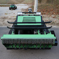 Tondeuse à gazon sur chenilles télécommandée diesel CE EPA 800mm 1000mm 1200mm pour jardin et chantier agricole - Prix de gros