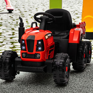 新款12v电动塑料六轮骑乘玩具车2座，带遥控和低电池报警，适用于2-13岁 - Product Image 4