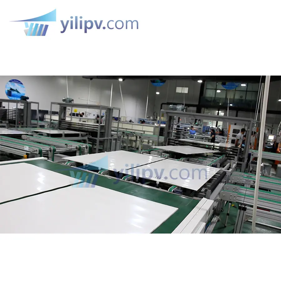 Full-tự động panel năng lượng mặt trời nhà máy sản xuất hướng dẫn sử dụng và tự động mô-đun PV dây chuyền sản xuất panel năng lượng mặt trời thiết bị sản xuất
