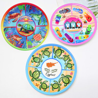 Assiette en céramique personnalisée Souvenir de voyage Ensembles d'assiettes en céramique Vaisselle Vaisselle Assiettes de restaurant Dîner en céramique Design personnalisé