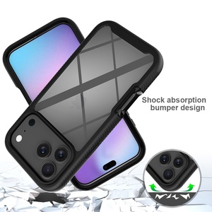 Étui de téléphone portable transparent antichoc et antidérapant pour <span class=keywords><strong>iPhone</strong></span> XR <span class=keywords><strong>11</strong></span> 12 13 Mini 14 15 16e 16 Plus 17e 17 Pro Air Pro Max - Product Image 2