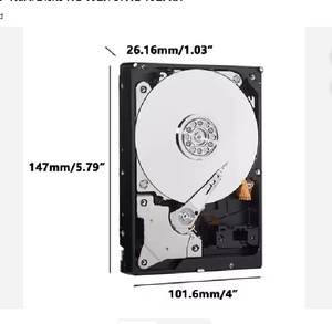 Original New HDD <strong>WD30EFRX</strong> Red 3TB NAS Internal Hard Drive 5400 RPM SATA 6 Gb/s 64 MB Cache 3.5inch Disk Drive (HDD) - Product Image 2