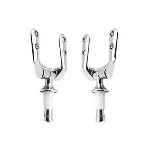 Charnières fixes pour siège de toilette, chromées, robustes, pièces de rechange - Product Image 1