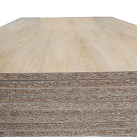 ONSUN Panneau de particules laminé HPL 4x8 avec grain de bois 18mm d'épaisseur Bambou Riz Husk Peuplier Ciment Matériau Utilisation intérieure