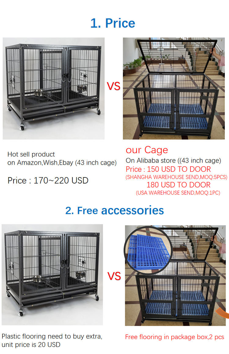 Pet Cages Amazon Plastic Dog Crate Transparent Glass Custom