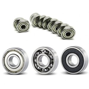 Rodamiento Rígido de Bolas 5x10x5mm de Acero Cromado, Fila Única, Sin Retén, P0, Métrico, Lubricado con Grasa - Product Image 5
