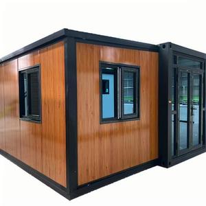Maisons conteneurs modifiées, blanches, extensibles, durables, petites, noires, ignifuges, pour ferme et camping - Product Image 3