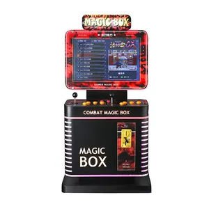 Penjualan laris mesin permainan dioperasikan koin dua pemain interaksi mesin permainan tempur Raja petarung