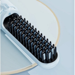 Cepillo Alisador de Cabello Portátil Inalámbrico con Calentamiento MCH, Cerámico, USB, Mini Peine Alisador con Pantalla LCD - Product Image 3