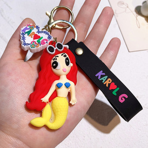 Nouveau Style classique Anime dessin animé Karol G Taylor chanteur 3D porte-clés adolescent cadeau sac à dos ornement poupée pendentif porte-clés - Product Image 1