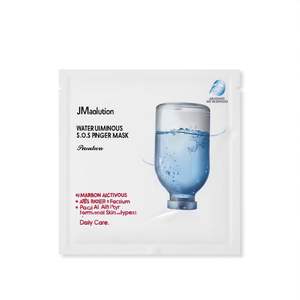 Masque facial en coton premium JMsolution Water Luminous S.O.S Ringer avec AHA pour tous types de peaux, soin quotidien - Product Image 2