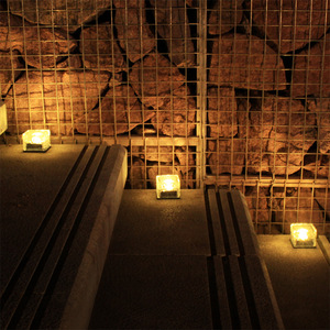 RGB Glass Brick <strong>LED</strong> Solar Ground <strong>Light</strong> Ice Cube Outdoor Garden Landscaping Decorative Lawn Pillar <strong>Lights</strong> For Pool Pathway - Product Image 2