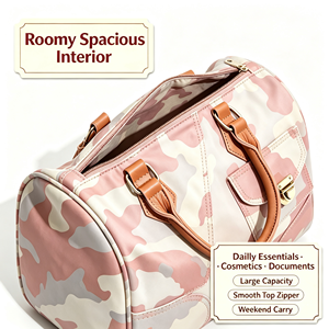 Sac à main léger et élégant pour les trajets quotidiens, avec poignée souple, bretelles réglables, grand sac fourre-tout pour femme, sac Boston - Product Image 1