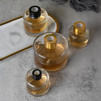 Diffuseur de parfum sans flamme en verre personnalisable, style nordique, pour la maison, avec bouchon à vis, cadeau idéal
