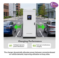 Estaciones de Carga Inteligentes de Corriente Continua para Vehículos Eléctricos, Nuevas, OEM, para el Mercado de EE. UU. y Europa, Ocpp 80KW 100KW 180kw vw Id4 Audi CCS GBT, Montaje en Suelo