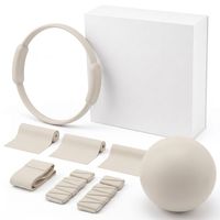 Kit d'équipement de Pilates en gros pour studio, tapis de Pilates personnalisé, mini ballon de Pilates et poids de Pilates pour l'entraînement quotidien