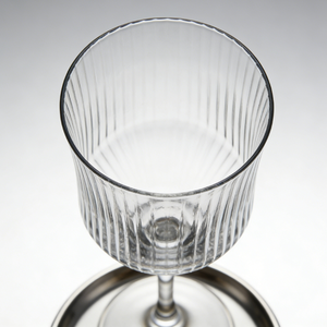 Verres à <span class=keywords><strong>vin</strong></span> modernes en <span class=keywords><strong>verre</strong></span> transparent en gros, 400 ml, verres à whisky striés pour boissons froides - Product Image 2