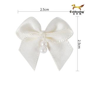 โรงงานมาโฟเลน ผลิตโบว์ริบบิ้นผ้าซาตินคุณภาพสูง ราคาถูก มี 196 สีให้เลือก รับทำตามสั่ง ประดับมุก สำหรับชุดชั้นใน - Product Image 6