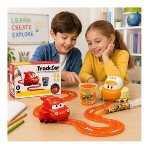 Coche motorizado para pista de slime con navegación de contorno libre, conciencia espacial, trabajo en equipo, juego de rompecabezas y paquete de inicio recreativo - Product Image 5