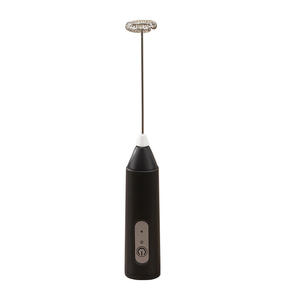 Mousseur à lait électrique portable Aca Home, en acier inoxydable, alimenté par piles, design moderne, pour café et crème fouettée - Product Image 2