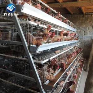 Jaula de batería con capa de pollo, jaula para pollos comerciales, granja de aves de corral, 3 capas, 4 capas, 10 juegos, 1000 juegos incluidos, 90 - Product Image 5
