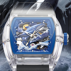 Nouvelle montre mécanique automatique Monster Kunpeng de luxe, style hip-hop, creuse, personnalisée, tendance, étanche et lumineuse. - Product Image 5