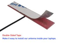 Antenne PCB verticale WiFi 6E MHF4 Tri-bande 6 GHz 5 GHz 2,4 GHz Antennes Wi-Fi internes pour ordinateur portable pour AX200 AX210 1675X