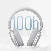 Casque sans fil à réduction de bruit Havit H670bt 100H -45dB ANC adaptatif Contrôle par application Jumelage de deux appareils Casque supra-auriculaire
