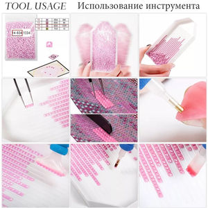 <span class=keywords><strong>Foto</strong></span> personalizada imagen de diamantes de imitación DIY diamante mosaico diamante <span class=keywords><strong>lienzo</strong></span> diamante pintura - Product Image 5