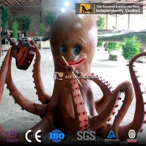 My Dino AA019 Park Decoration Entertainment Animatronic Cartoon Animals Octopus <strong>Band</strong> - Product Image 5
