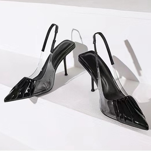 Chaussures à talons Slingback, nouveaux modèles, chaussures pour femmes, talons pour dames - Product Image 3