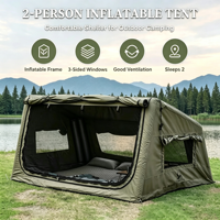 Tente de camping gonflable de 4,5 m² d'intérieur, grande, imperméable, toutes saisons, pour glamping en extérieur, avec logo personnalisé – Fournisseur direct usine