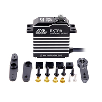 Servo Digital Programable A86BHM 8.4V 55KG 0.11Seg con Engranajes de Acero, Extra Fuerte, Sin Escobillas, Estándar