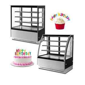 Présentoir à gâteaux réfrigérateur boulangerie utilisé <span class=keywords><strong>vitrine</strong></span> à gâteaux <span class=keywords><strong>vitrine</strong></span> à gâteaux - Product Image 5