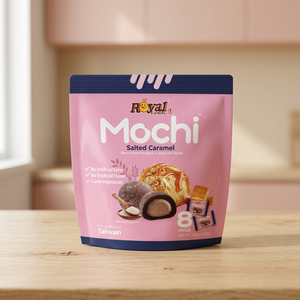 โมจิเนยคาราเมลเค็ม120กรัม * 12ถุงโมจิขนมสไตล์ญี่ปุ่น - Product Image 2