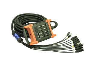 ODM Werks profi 2 CH RJ45 8 CH XLR-Stecker auf Famale xlr Schlangen kabel - Product Image 3