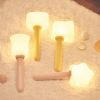 Lampe LED rechargeable multifonctionnelle pour enfants, en silicone souple, USB, mignonne, portable, mini veilleuse pour bébé