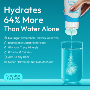 Lifworth Sporenmineralen Vitaminen Niet-Gearomatiseerde Elektrolyt Vloeistof Druppels Dagelijks Hydratatiesupplement - Product Image 2