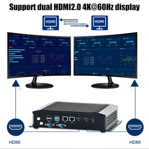 Máy Tính Pc Mini Công Nghiệp Với <span class=keywords><strong>Intel</strong></span> <span class=keywords><strong>Core</strong></span> I5 1035G1/<span class=keywords><strong>I7</strong></span> 1065G7 4Core 8Threads CPU 2LAN 2COM RS232 Máy Tính Để Bàn Kim Loại Gồ Ghề - Product Image 4