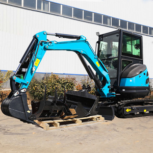Envío Gratis: Excavadora de 1 Tonelada, 2 Toneladas, 3.5 Toneladas, Mini Excavadora Agrícola, Máquina Excavadora Pequeña para el Hogar, Precios de Mini Excavadoras de 1 Tonelada - Product Image 2